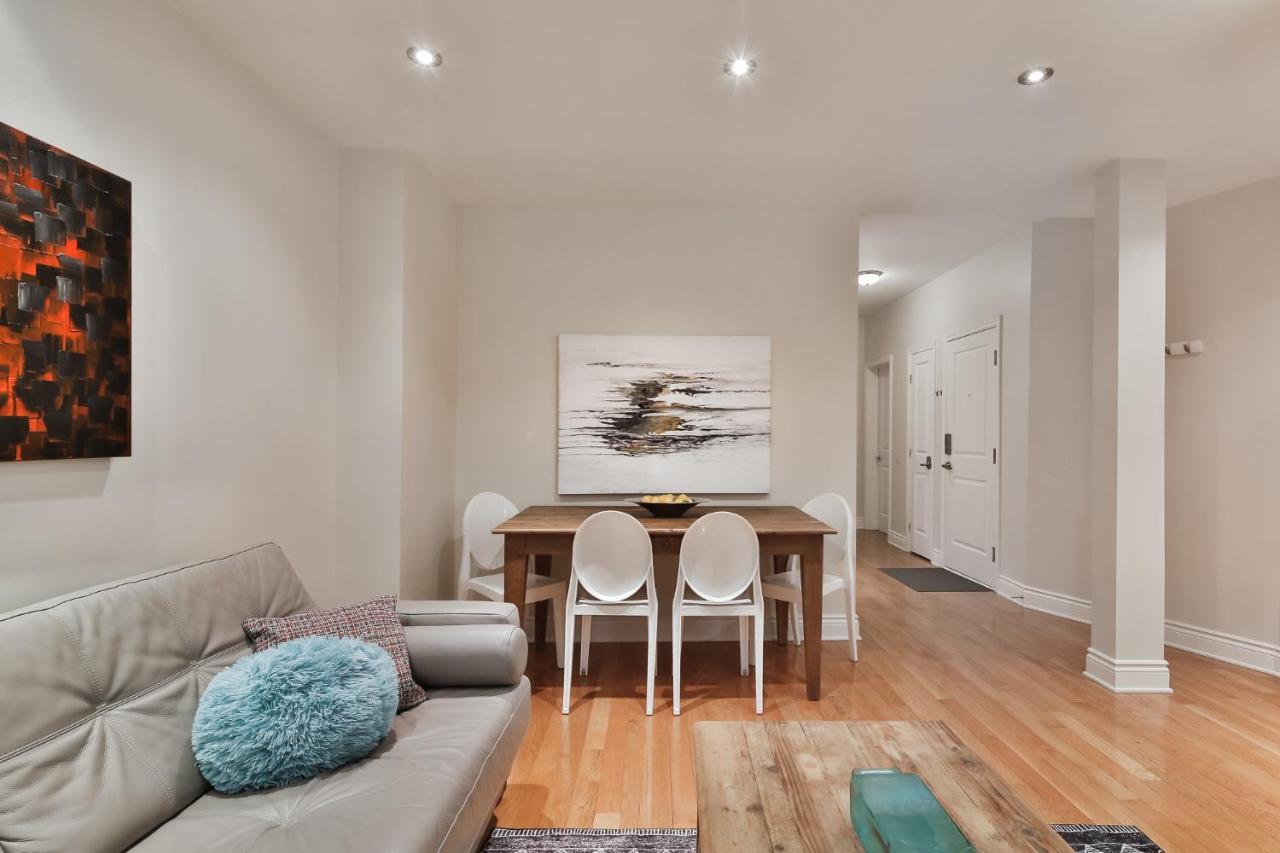 Stunning Condos On St Denis Montreal Ngoại thất bức ảnh